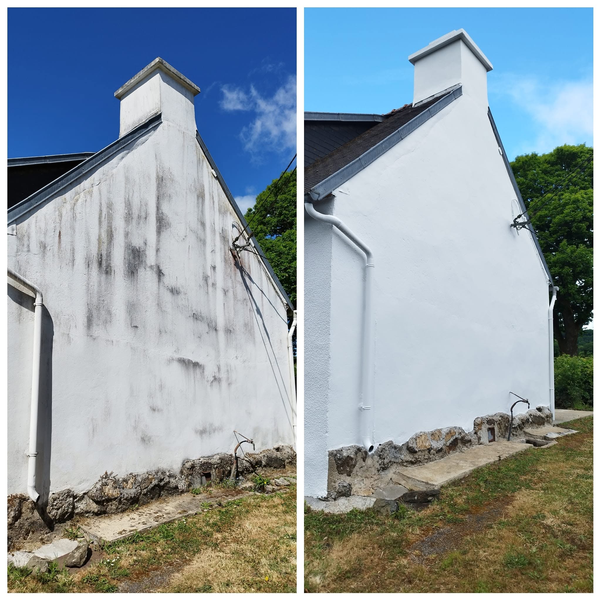 Enduit mineral et renovation interieure autour de Carhaix
