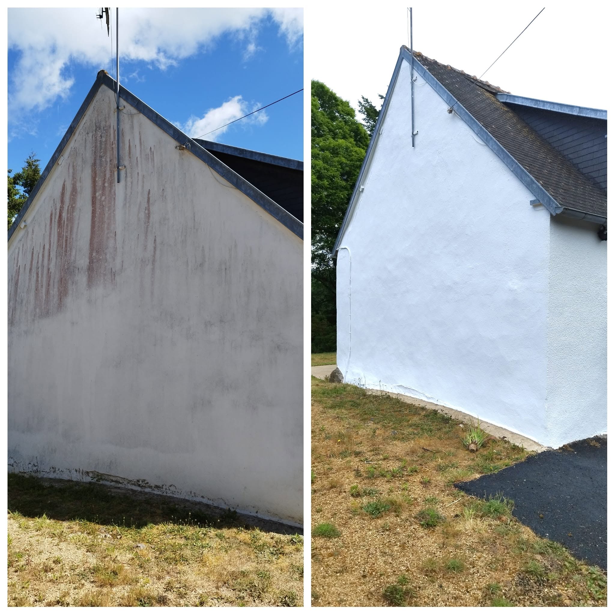 Peinture mate pour gite ou residence secondaire a Huelgoat